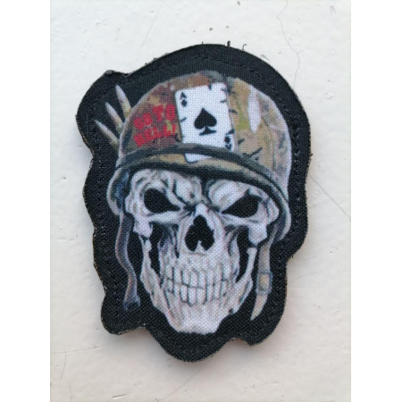 Шеврон череп Карта (AN-12-12)