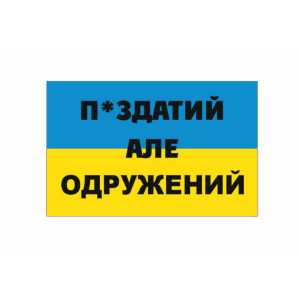 Шеврон П*БУДІВЕЛЬ але ОБЛАДЖЕНЬ (AN-12-41)