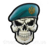 Шеврон череп у береті "3-й морський центр спеціальних операцій" (AN-12-199)