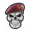 Шеврон череп у береті "Радіотехнічні війська" (AN-12-201)