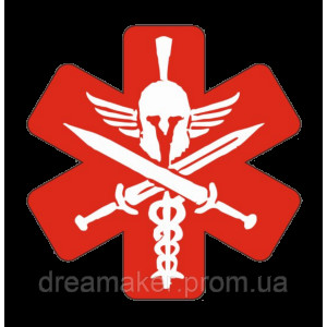 Шеврон медика "Военная медицина" (AN-12-295)