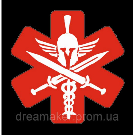 Шеврон медика "Военная медицина" (AN-12-295)