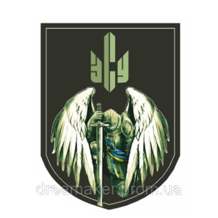 Шеврон Ангел хранитель Рыцарь (AN-12-328)