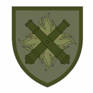 Шеврон "27 РеАБр" артилерійська бригада (AN-12-310-2)