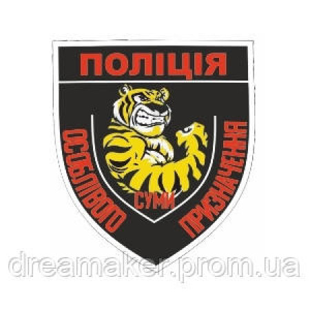 Шеврон "Полиция особого назначения" (AN-12-372)