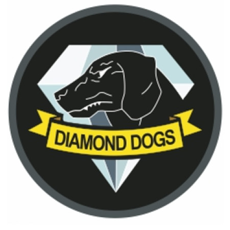 Шеврон "Diamond Dogs" Metal Gear Solid (AN-12-356)