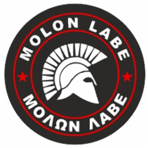 Шеврон "Molon Labe" Спартанец Парадный (AN-12-358)