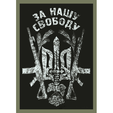 Шеврон "За нашу свободу" Тризуб (AN-12-359)
