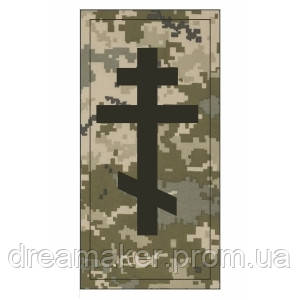 Шеврон погон Капеллана темный (AN-12-436)