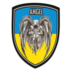 Шеврон ANGEL ангел хранитель (AN-12-2-22)