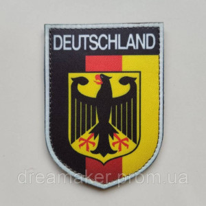 Шеврон "Deutschland" немецкий флаг Германии (AN-12-535)