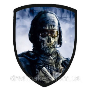 Шеврон "Воин-призрак" Call of Duty (AN-12-568)