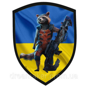 Шеврон Бойовий єнот (AN-12-544-2). Photo 2