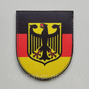Шеврон флаг Германии (Deutschland) немецкий флаг (AN-12-535-2)