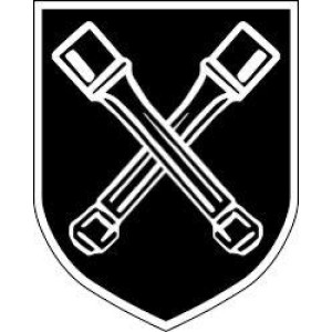 Шеврон 36-я гренадерская дивизия гранаты на щите (AN-12-189-6)