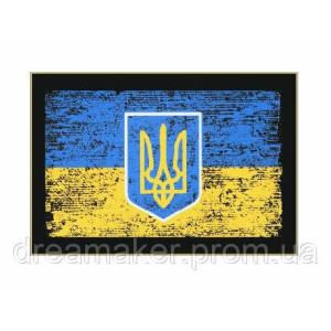 Шеврон флаг и тризуб Украины (AN-12-2-3)