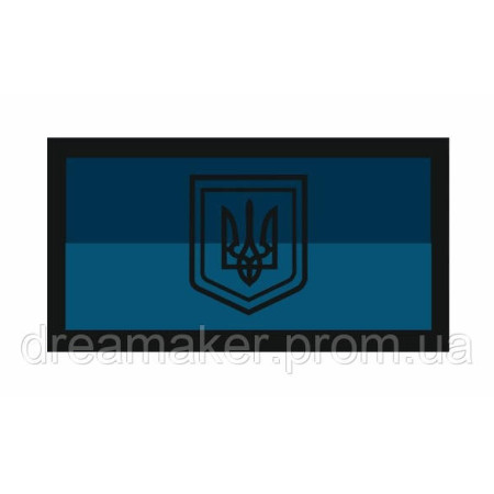 Шеврон флаг и тризуб Украины (AN-12-2-4)
