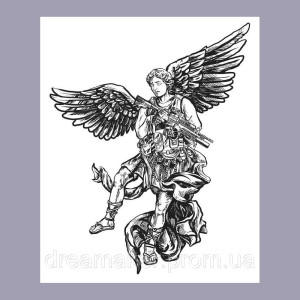 Шеврон Боевой ангел (AN-12-436-6)