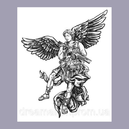 Шеврон Боевой ангел (AN-12-436-6)