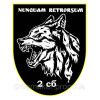Шеврон "Волк 2 сб Nunquam retrorsum" (AN-12-597)