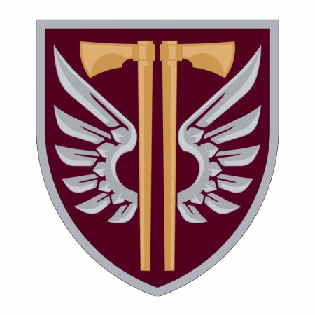 Шеврон ДШВ 77 ОАеМБр Парадний (AN-12-606)