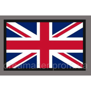 Шеврон флаг Украина Великобритания (AN-12-619). Photo 2