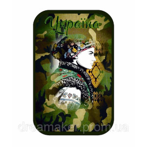Шеврон с украинкой "Украина" (AN-12-386-2)