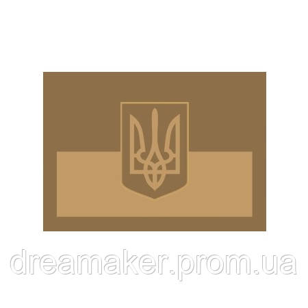 Шеврон флаг и койот (AN-12-233-5)