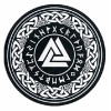 Шеврон Один валькут вікінг Valknut (AN-12-454-5)