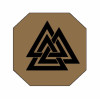 Шеврон Один валькут вікінг Valknut (AN-12-454-5)