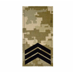 Шеврон Погон сержанта Парадный и (AN-12-232-4). Photo 3