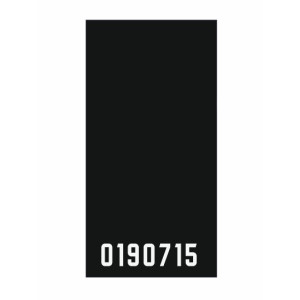 Шеврон погон Капрал поліції з особистим номером жетону (AN-12-300-8). Photo 2