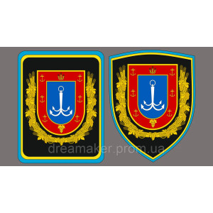 Шеврон Герб Одесской области Украины (AN-12-324-23)