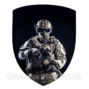 Шеврон Воин Боевой волк сухопутных войск (AN-12-462-5). Photo 3