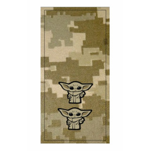 Шеврон погон Лейтенант мастер Йода погоны (AN-12-503-16). Photo 2