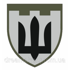 Шеврон Тризуб територіальна оборона ТРО (AN-12-644-3)