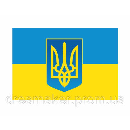 Шеврон прапор та тризуб України (AN-12-225-6)