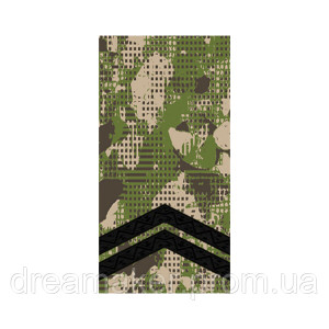 Шеврон Погон младший сержант Хищник (AN-12-27-4)