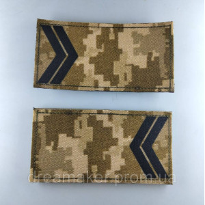 Шеврон Погон младший сержант (AN-12-27). Photo 2