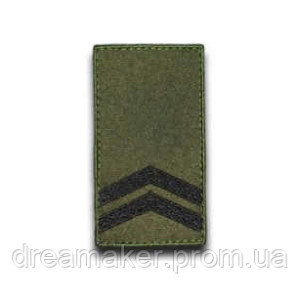 Шеврон Погон младший сержант (AN-12-27). Photo 3