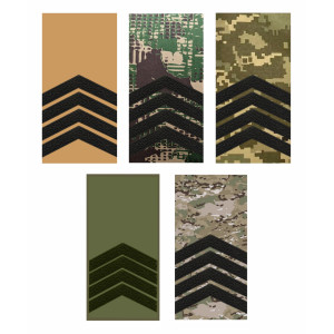 Шеврон Погон старший сержант (AN-12-27-8)