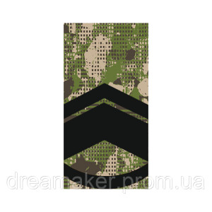 Шеврон Погон мастер сержант Хищник (AN-12-27-28)