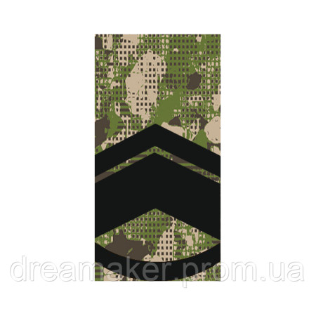 Шеврон Погон мастер сержант Хищник (AN-12-27-28)