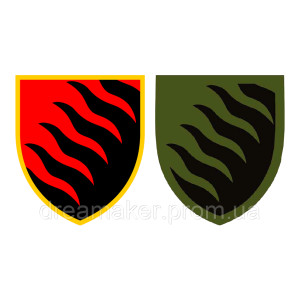 Шеврон 55-я отдельная артиллерийская бригада «Запорожская Сечь» (55 ОАБр) (AN-12-676). Photo 2