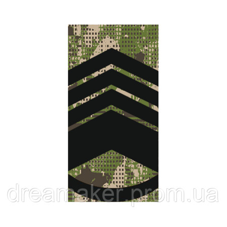 Шеврон Погон головний майстер сержант хижак (AN-12-27-40)