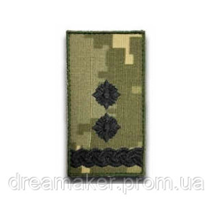 Шеврон Погон подполковник койот (AN-12-27-80). Photo 3