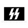 Шеврон Зіг руни Flag of the Schutzstaffel Прапор загону охорони (AN-12-305-10)