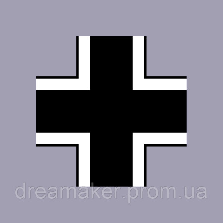 Шеврон німецький хрест "Balkenkreuz Балкенройц" Wehrmact Вермахт (AN-12-503-26)