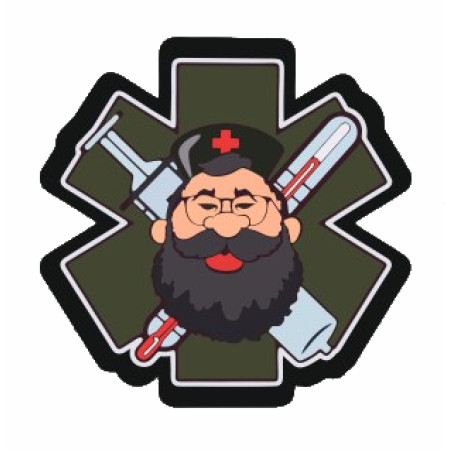 Шеврон медика Медик (AN-12-295-9)