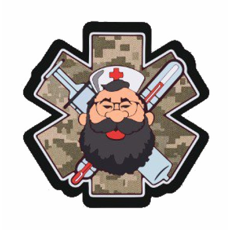 Шеврон медика Медик (AN-12-295-10)